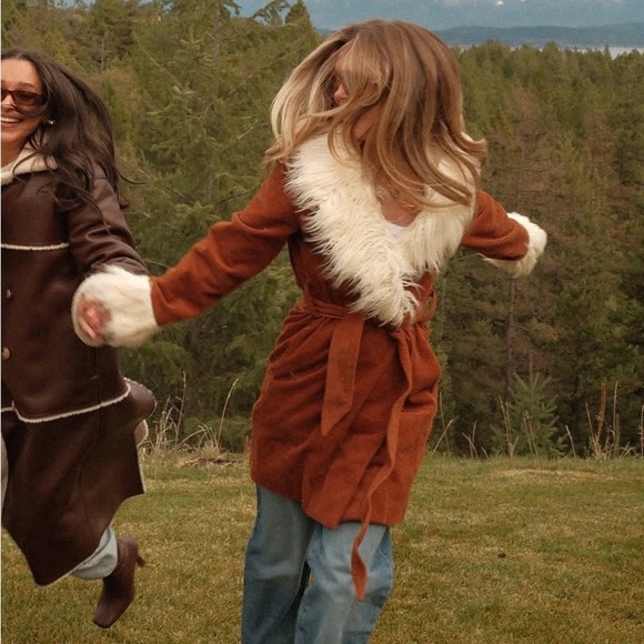 Show Me Your MuMu Jackets & Blazers - SHOW ME YOUR MUMU NWT Penny Lane Coat in Brown XS